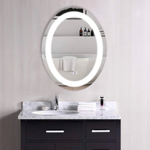 Load image into Gallery viewer, OVAL BATHROOM LED VANITY MIRROR