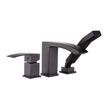 Load image into Gallery viewer, SATRO Three Holes Deck Mounted Bathtub Faucet
