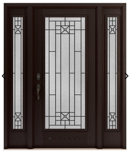 WoodGrain Fiberglass Doors